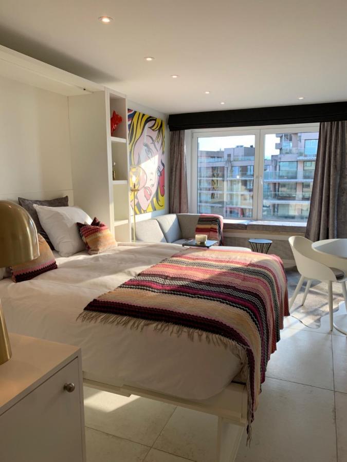 Luxe Studio/Suite Met Zeezicht En Volle Zon Knokke-Heist Exteriér fotografie