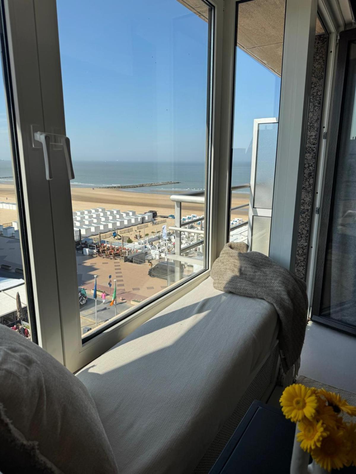 Luxe Studio/Suite Met Zeezicht En Volle Zon Knokke-Heist Exteriér fotografie